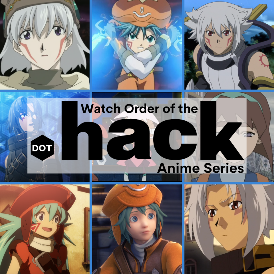 .hack anime order