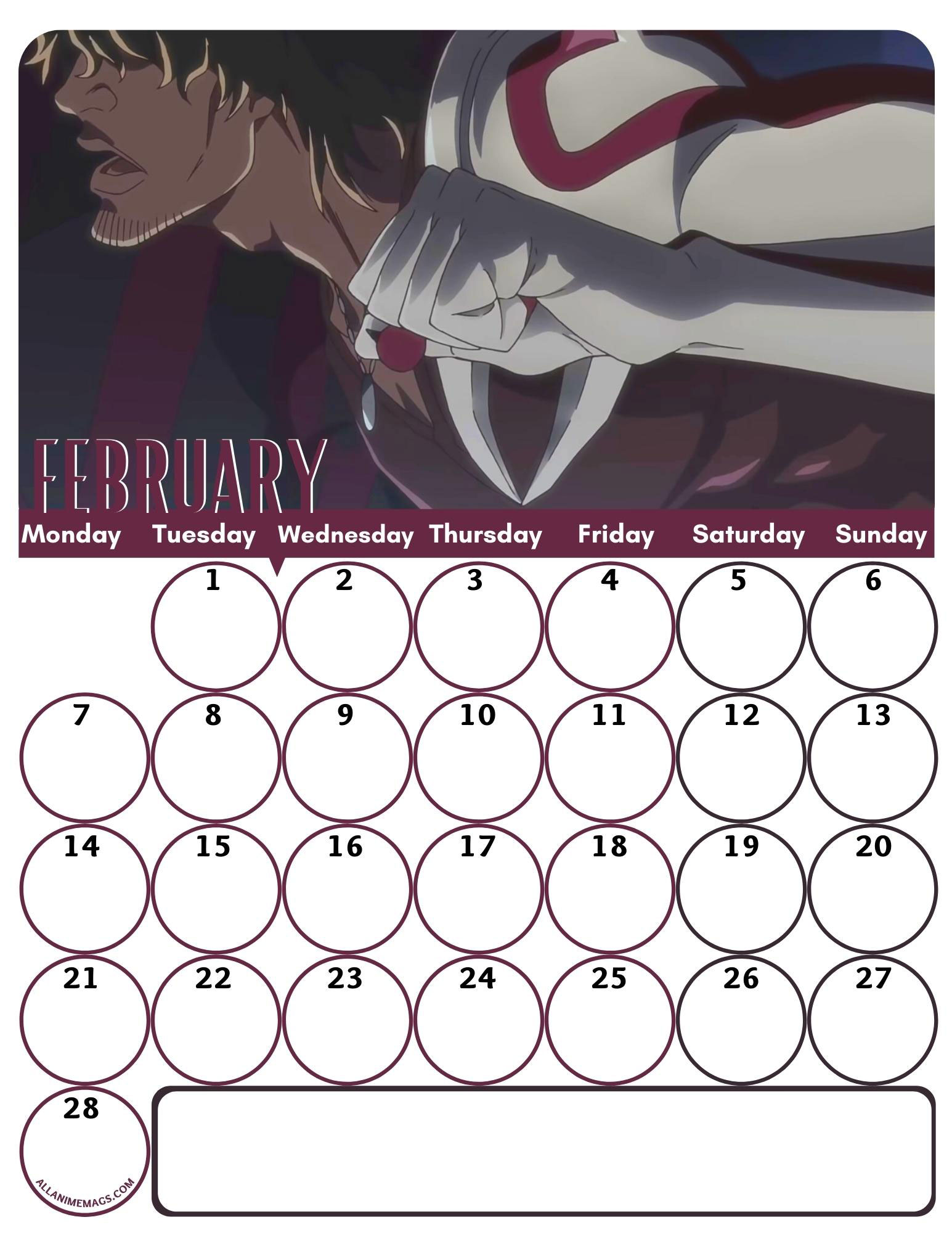  Bleạch 2022 Calendar: OFFICIAL 2022 Calendar - Anime
